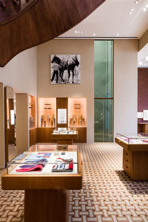 retail interior design hermes petit h 